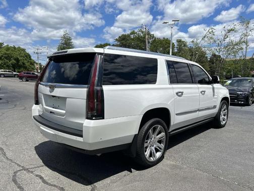 White 2018 Cadillac Escalade ESV Premium Luxury