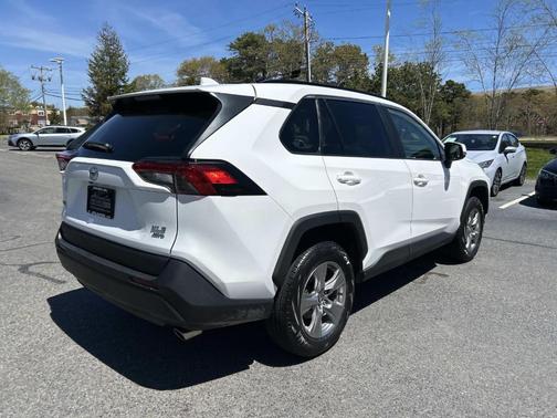 White 2023 Toyota RAV4 XLE