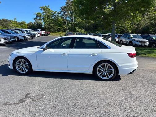 Ibis White 2023 Audi A4 45 S line quattro Premium