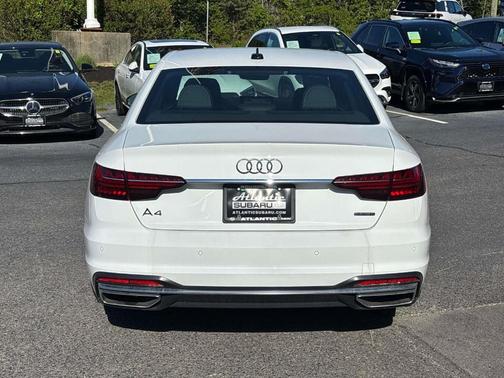 Ibis White 2023 Audi A4 45 S line quattro Premium