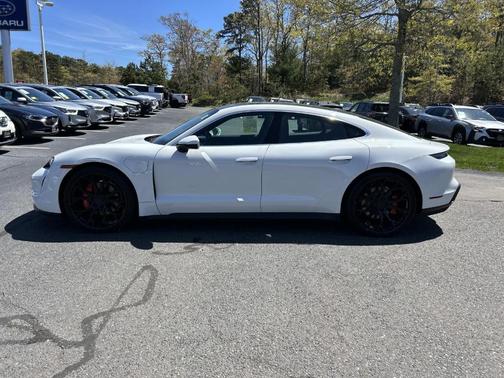 White 2020 Porsche Taycan 4S