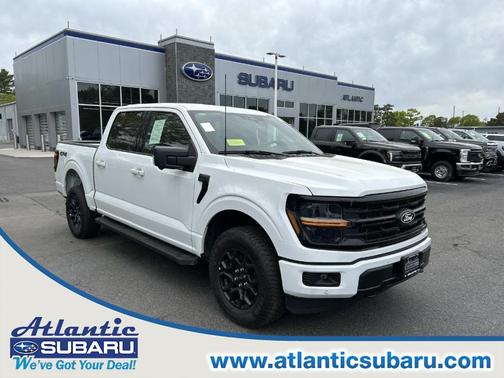 White 2025 Ford F-150 XLT