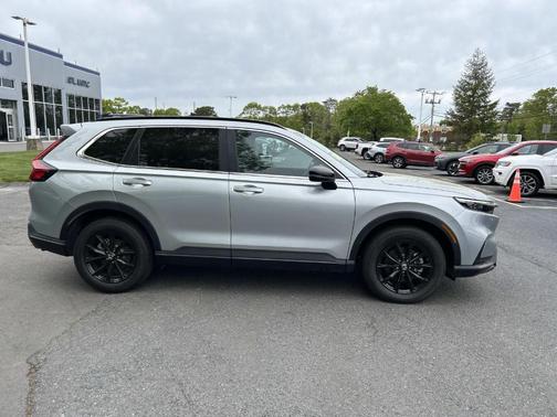 Silver 2025 Honda CR-V Hybrid Sport
