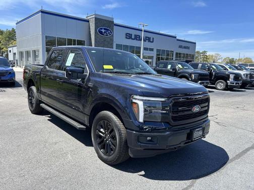 Blue 2025 Ford F-150 Lariat