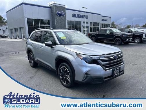 Silver 2025 Subaru Forester Hybrid