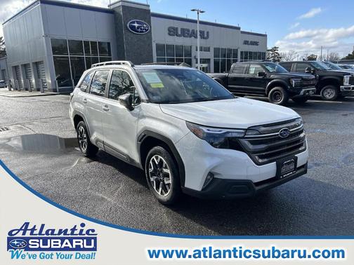 White 2025 Subaru Forester Premium