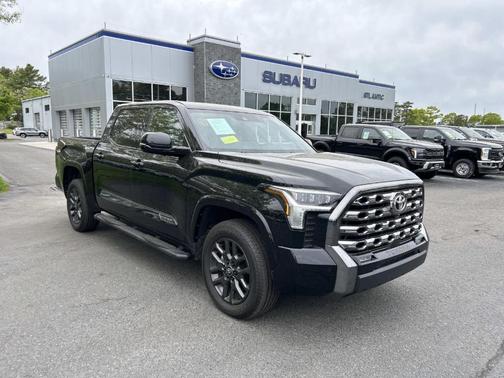 Black 2025 Toyota Tundra Platinum