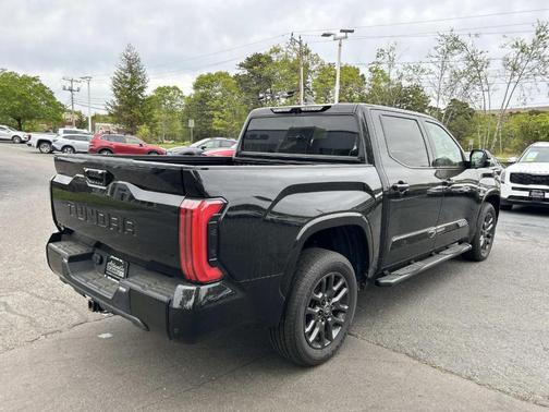 Black 2025 Toyota Tundra Platinum