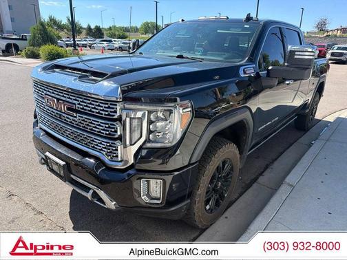 Ebony Twilight Metallic 2022 GMC Sierra 3500 Denali