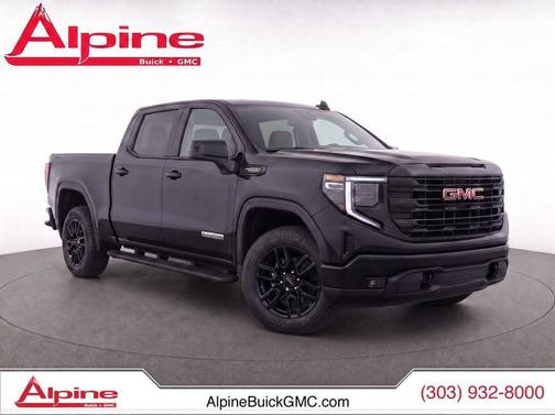 Onyx Black 2025 GMC Sierra 1500 Elevation