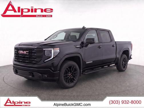 Onyx Black 2025 GMC Sierra 1500 Elevation