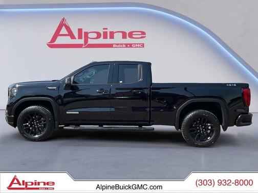 Onyx Black 2025 GMC Sierra 1500 Elevation