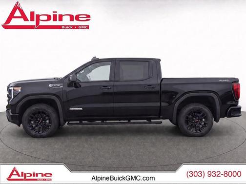 Onyx Black 2025 GMC Sierra 1500 Elevation