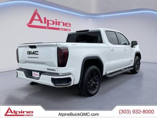 Summit White 2024 GMC Sierra 1500 Elevation