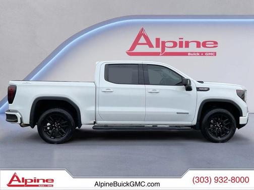 Summit White 2024 GMC Sierra 1500 Elevation