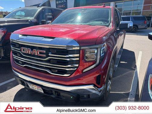 Volcanic Red Tintcoat 2024 GMC Sierra 1500 SLT