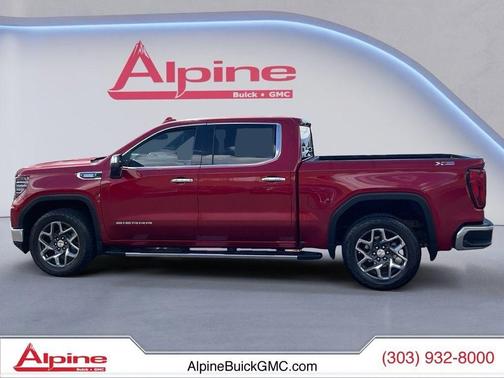 Volcanic Red Tintcoat 2024 GMC Sierra 1500 SLT