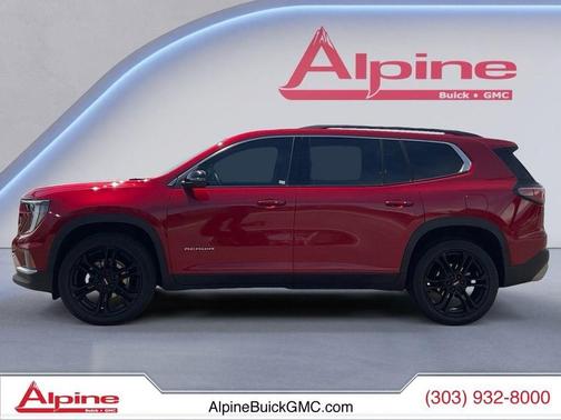 Volcanic Red Tintcoat 2024 GMC Acadia AWD Elevation