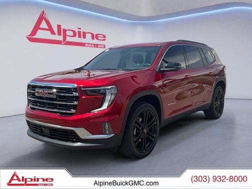 Volcanic Red Tintcoat 2024 GMC Acadia AWD Elevation