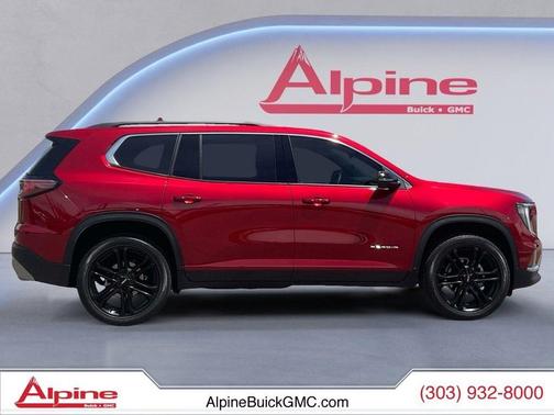 Volcanic Red Tintcoat 2024 GMC Acadia AWD Elevation