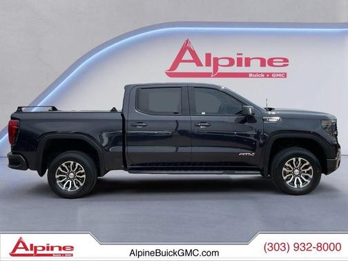 Titanium Rush Metallic 2023 GMC Sierra 1500 AT4