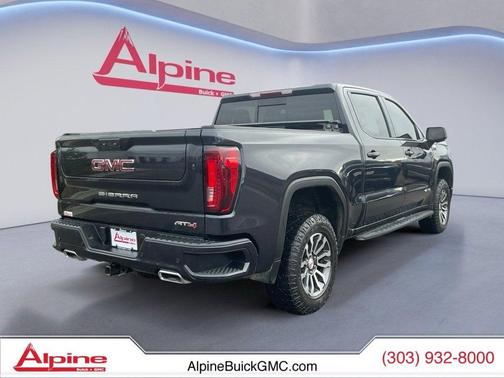 Titanium Rush Metallic 2023 GMC Sierra 1500 AT4