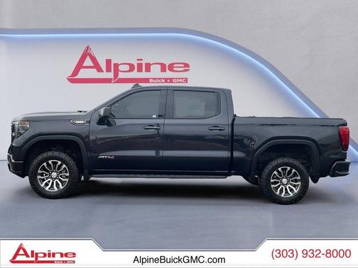 Titanium Rush Metallic 2023 GMC Sierra 1500 AT4