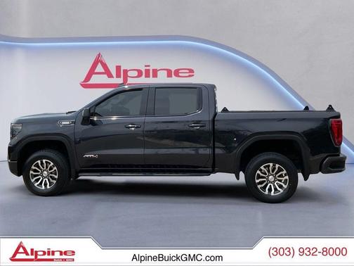 Titanium Rush Metallic 2023 GMC Sierra 1500 AT4