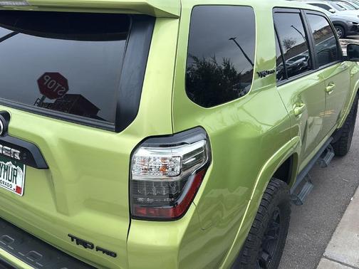 Lime Rush 2022 Toyota 4Runner TRD Pro