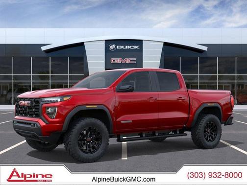 Volcanic Red Tintcoat 2026 GMC Canyon Elevation