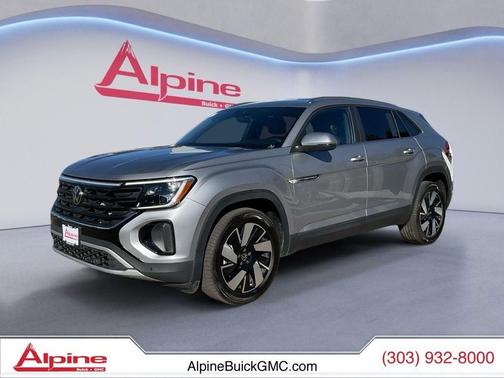 Silver Mist Metallic 2025 Volkswagen Atlas Cross Sport 2.0T SE w/Technology 4MOTION SUV