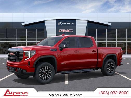 Volcanic Red Tintcoat 2026 GMC Sierra 1500 AT4