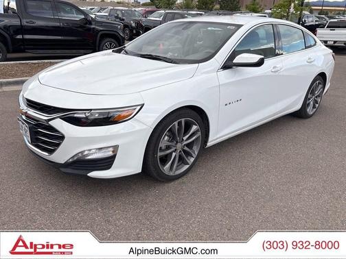 Summit White 2022 Chevrolet Malibu FWD LT