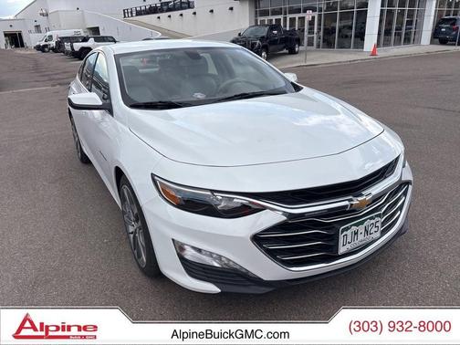 Summit White 2022 Chevrolet Malibu FWD LT
