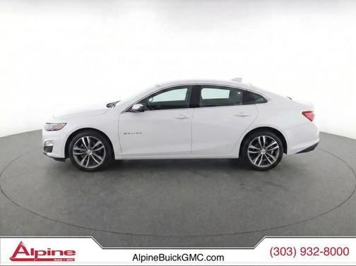 Summit White 2022 Chevrolet Malibu FWD LT