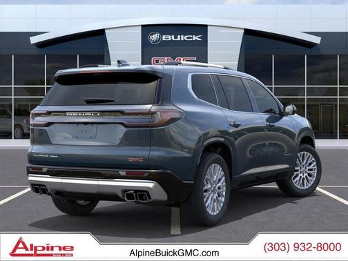 Downpour Metallic 2026 GMC Acadia Denali