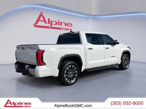 White 2022 Toyota Tundra Limited