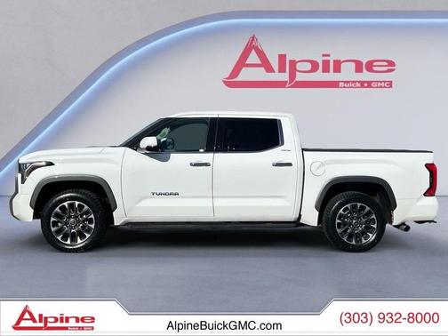 White 2022 Toyota Tundra Limited