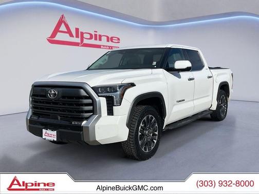 White 2022 Toyota Tundra Limited