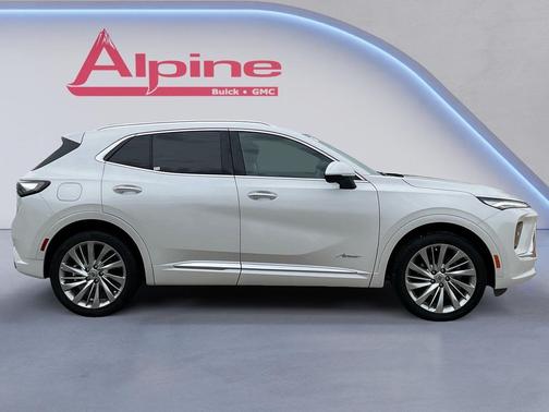 White Frost Tricoat 2025 Buick Envision Avenir AWD