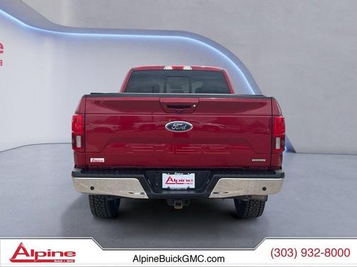 RUBY RED METALLIC TINTED CC 2018 Ford F-150 Lariat