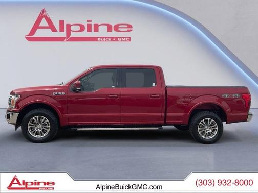 RUBY RED METALLIC TINTED CC 2018 Ford F-150 Lariat