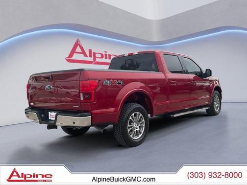 RUBY RED METALLIC TINTED CC 2018 Ford F-150 Lariat