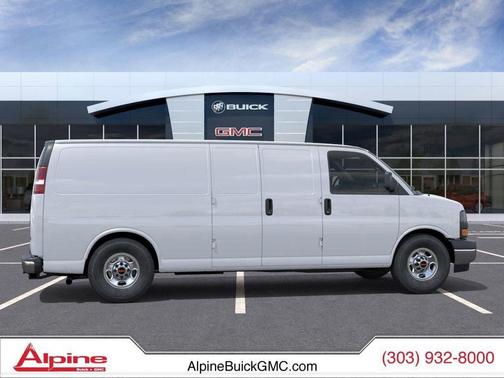 Summit White 2026 GMC Savana 2500 Work Van