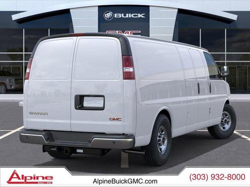 Summit White 2026 GMC Savana 2500 Work Van