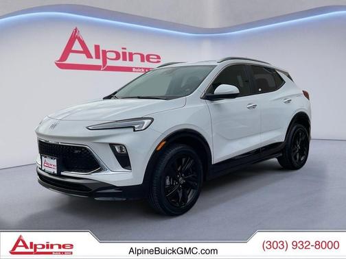 Summit White 2024 Buick Encore GX Sport Touring