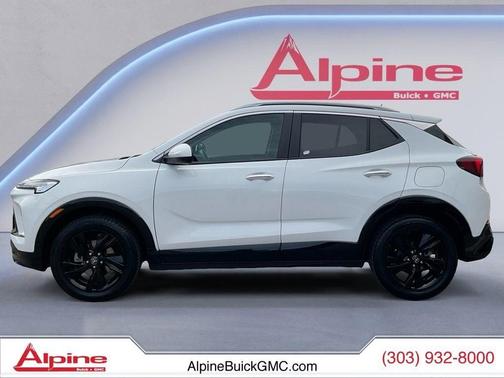 Summit White 2024 Buick Encore GX Sport Touring