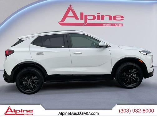 Summit White 2024 Buick Encore GX Sport Touring