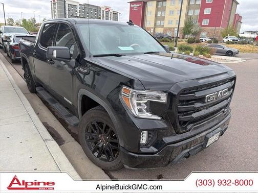 Onyx Black 2022 GMC Sierra 1500 Elevation