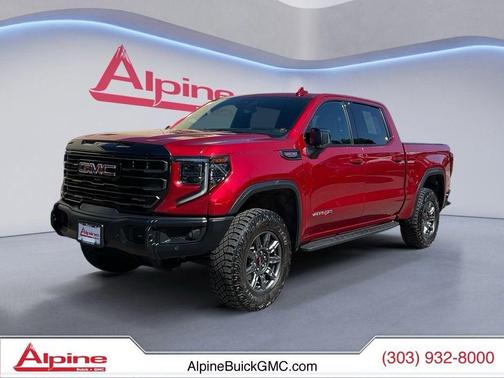 Volcanic Red Tintcoat 2024 GMC Sierra 1500 AT4X